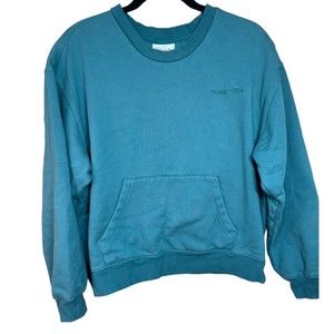 MITCHELL AND‎ NESS women’s SWEATSHIRT Aqua Blue 2XL Pullover Crewneck Nostalgia